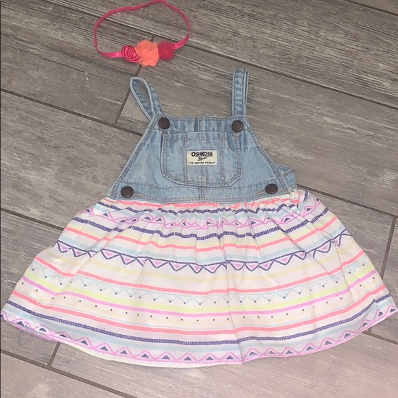 OshKosh B'gosh Other - OshKosh B’Gosh Baby 6 Months Overall Dress 👗